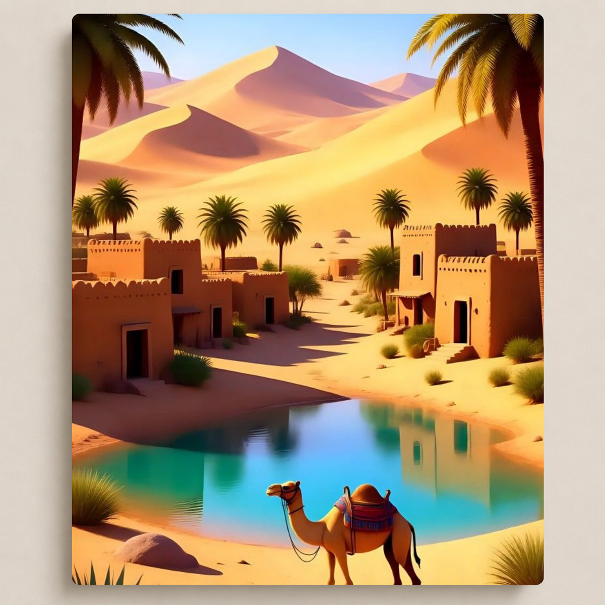 واحة القرية