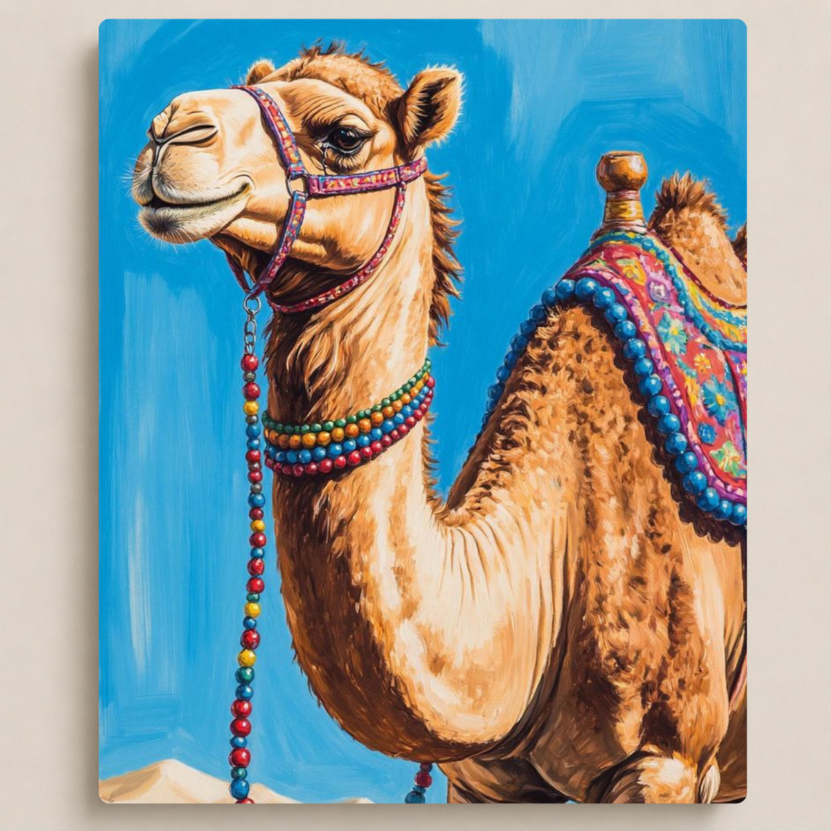 الجمل المزيّن