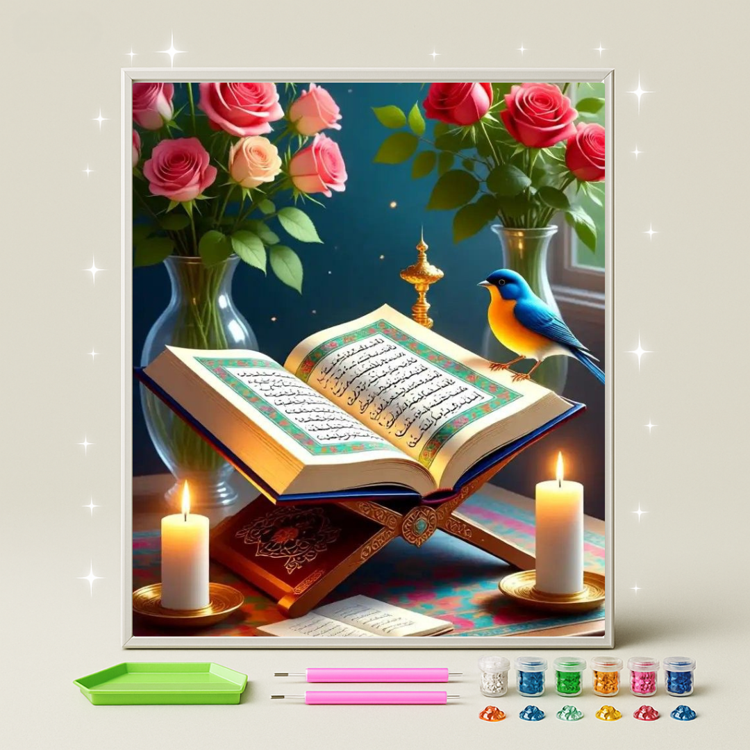 نور القرآن · طقم رسم بالماس