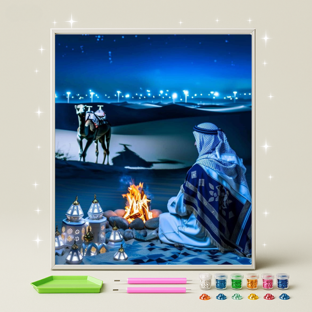 ليلة البادية · طقم رسم بالماس