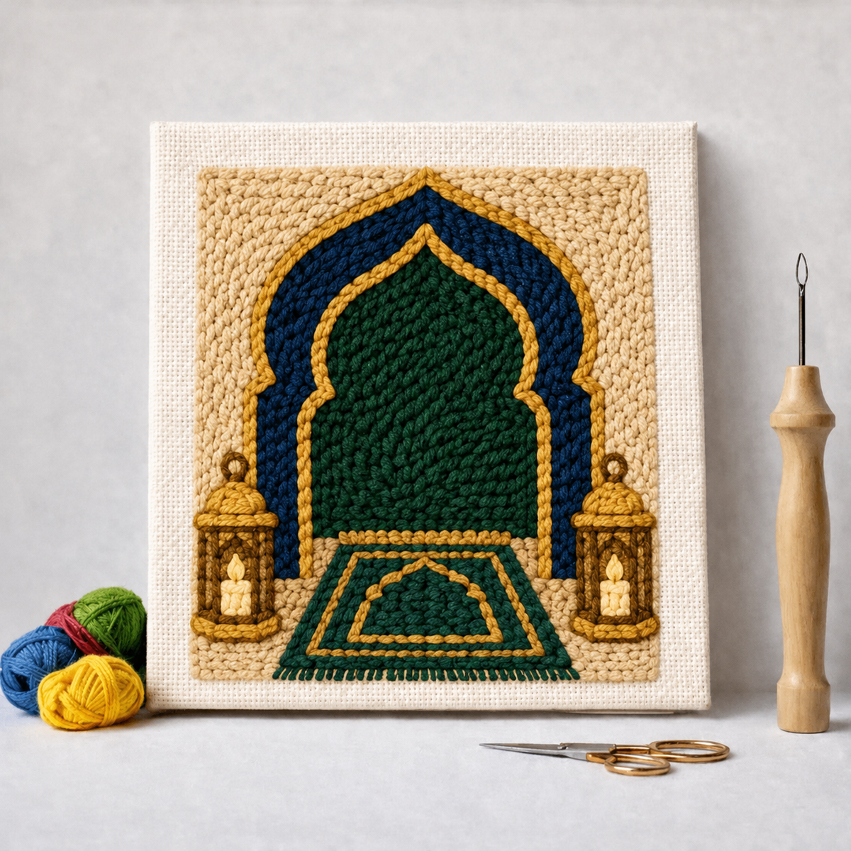 المحراب · طقم تطريز