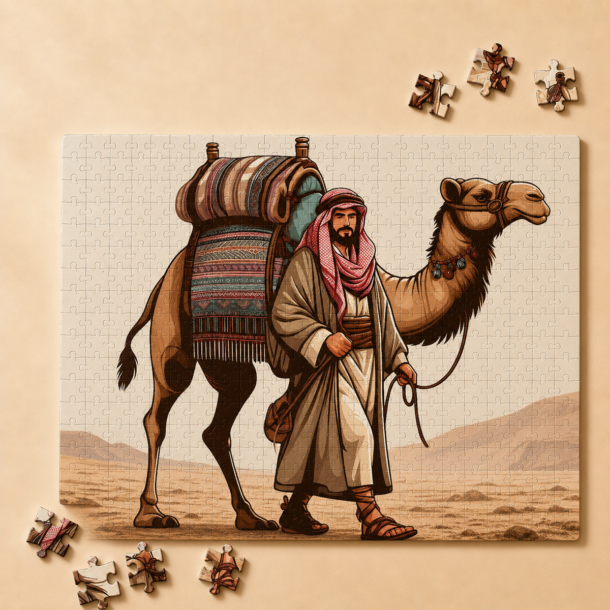 البدوي وجمله · بازل