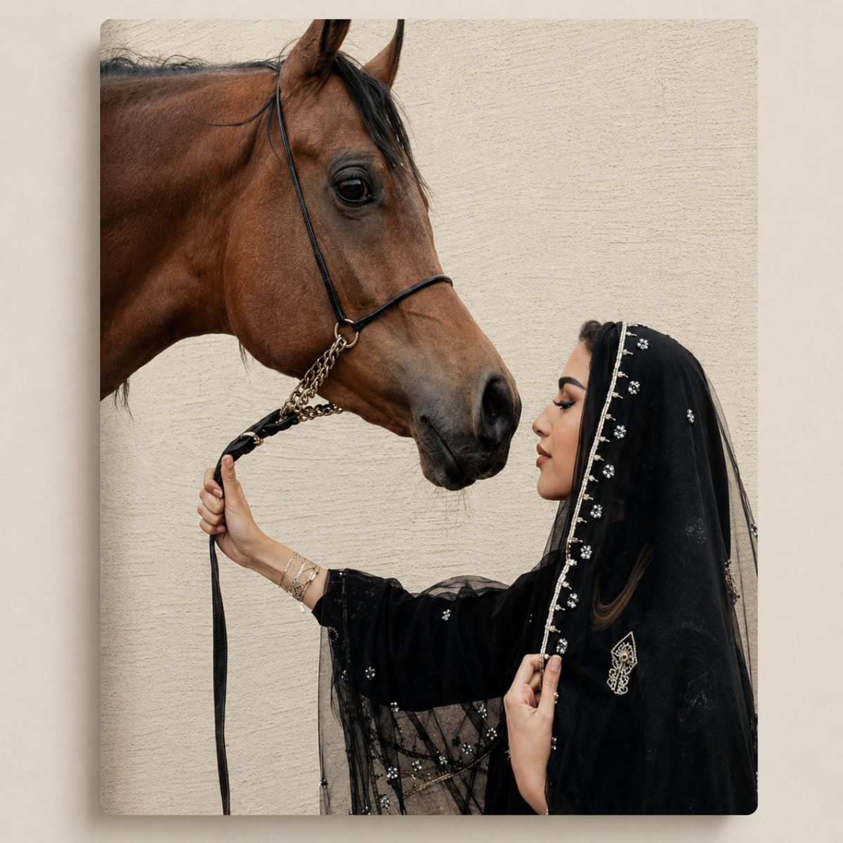 المرأة والحصان