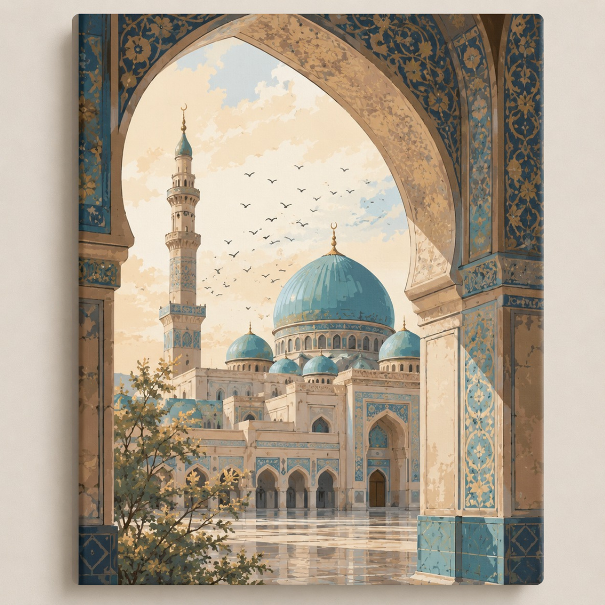 مسجد القباب الفيروزية