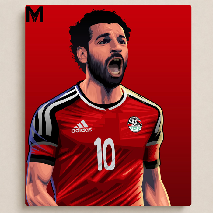 محمد صلاح · مصر ١٠