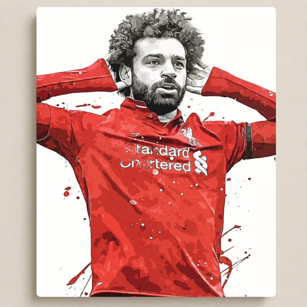 محمد صلاح · ليفربول احتفال