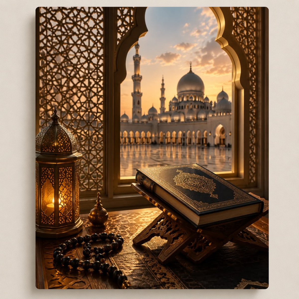 نافذة على المسجد