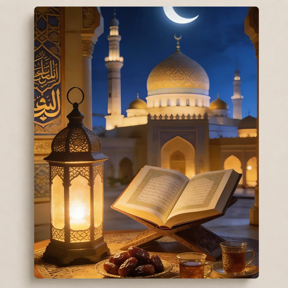 فانوس رمضان والقرآن