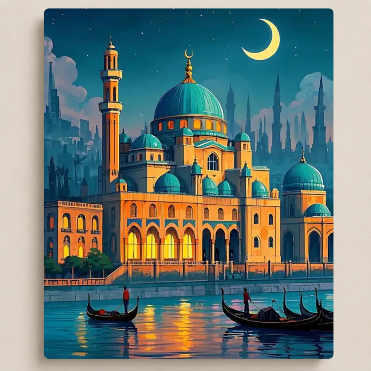 مسجد على الماء