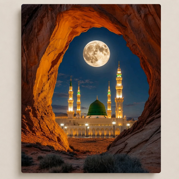 القبة الخضراء من الكهف