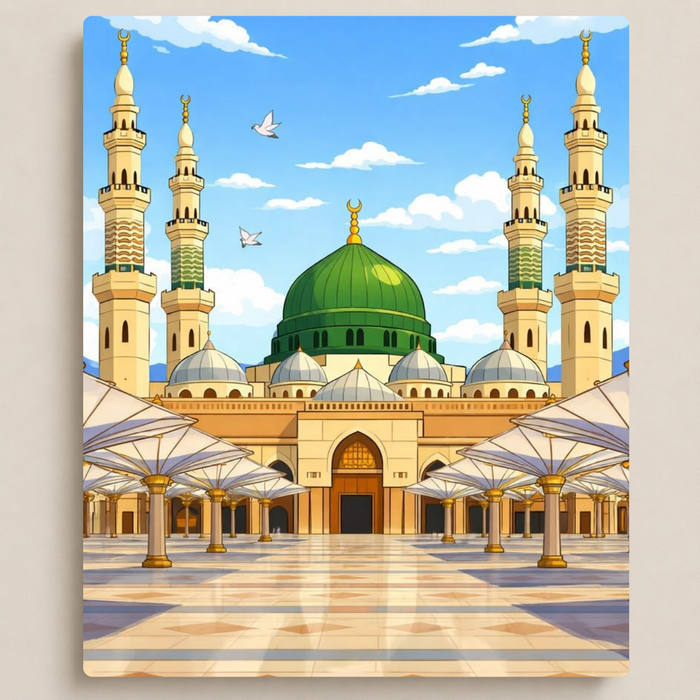 فناء القبة الخضراء