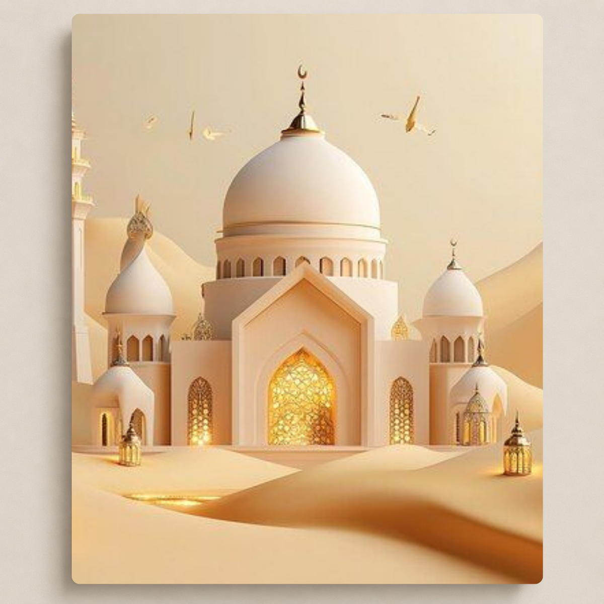 مسجد الصحراء الأبيض