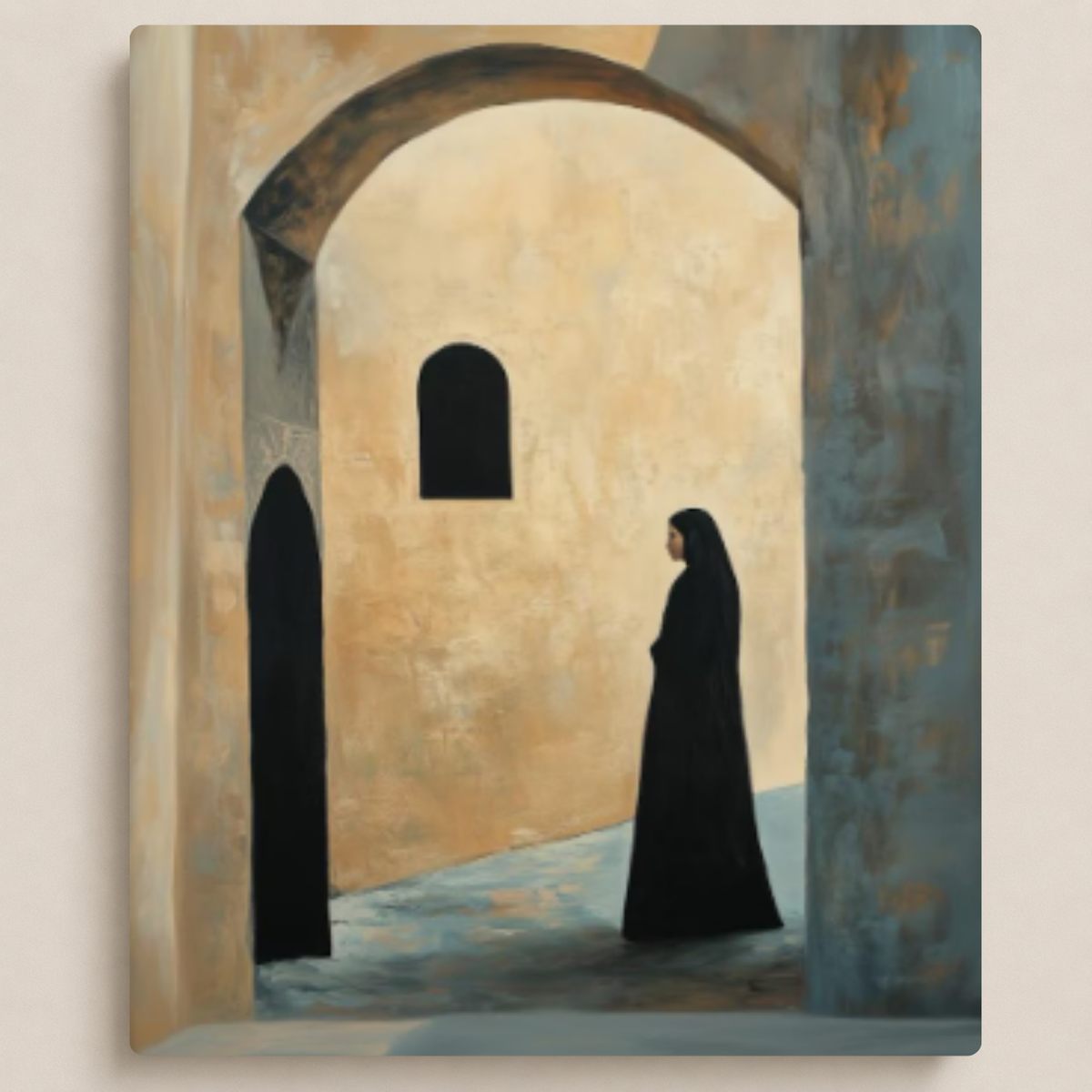 المرأة والزقاق