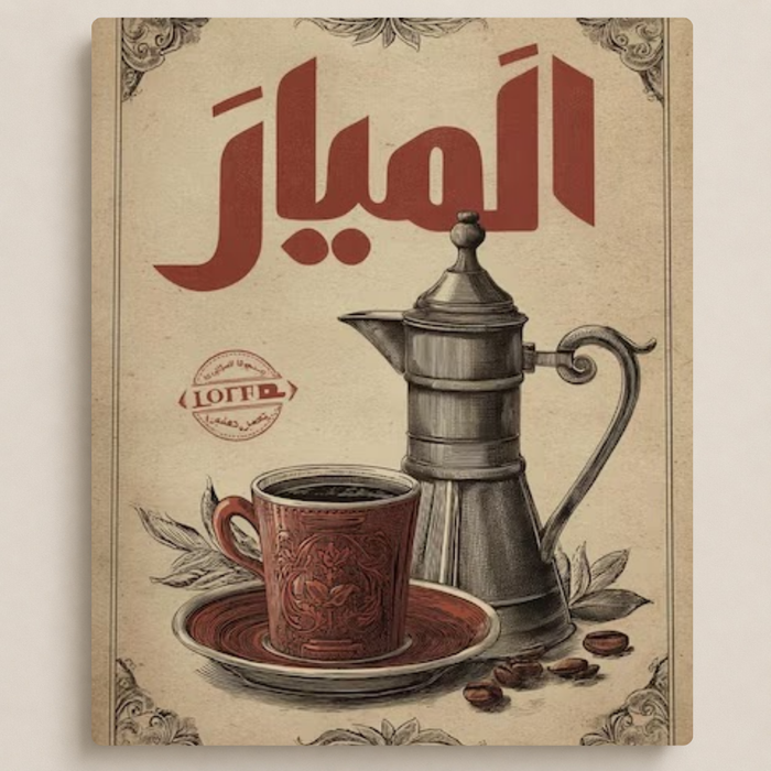 إعلان القهوة
