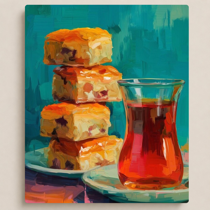 حلوى وشاي