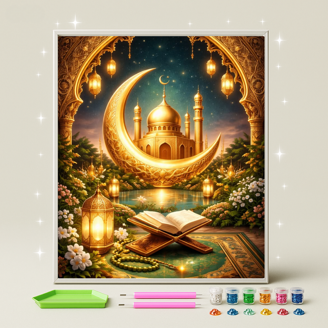 ليلة رمضان · طقم رسم بالماس