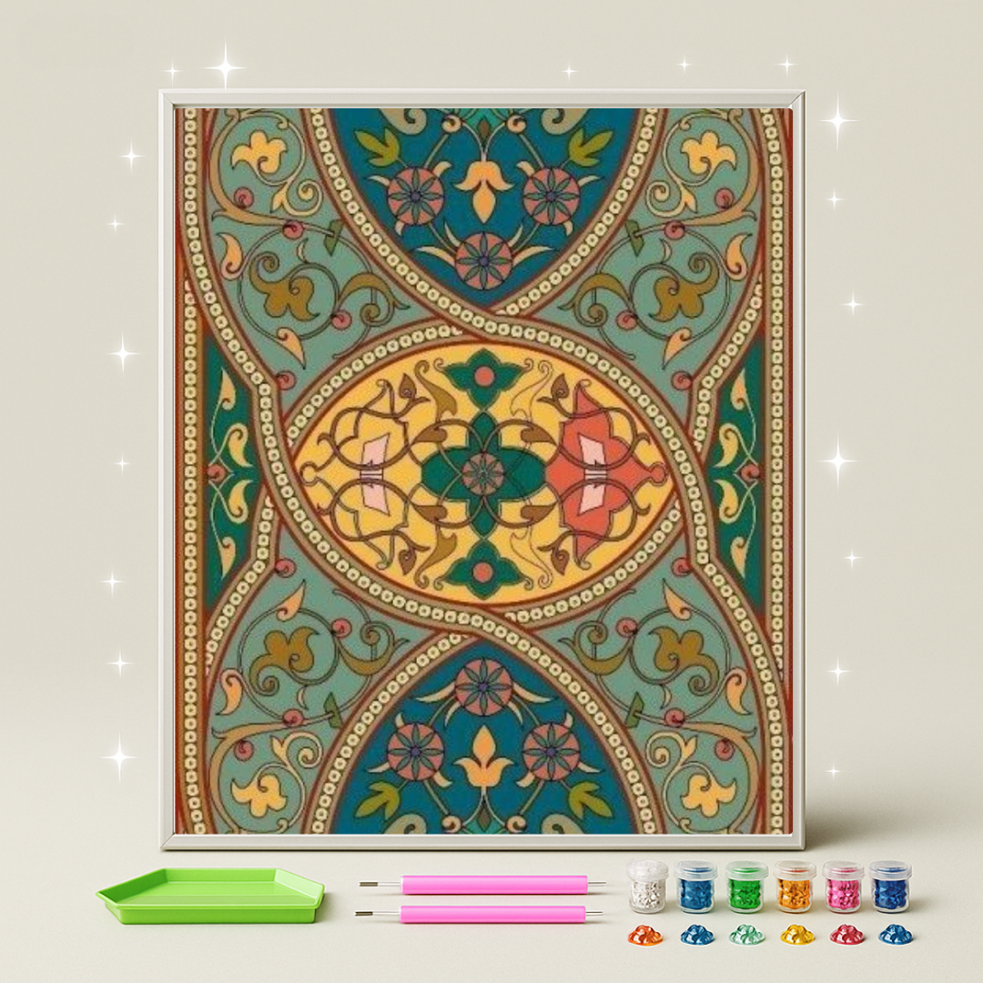 الزخرفة الإسلامية · طقم رسم بالماس