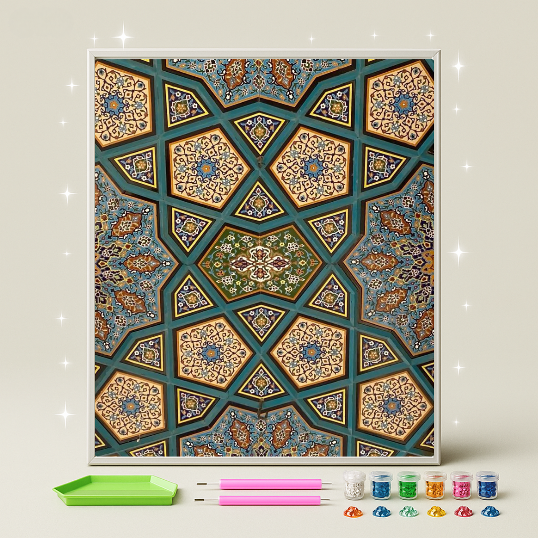 الزخرفة الفارسية · طقم رسم بالماس
