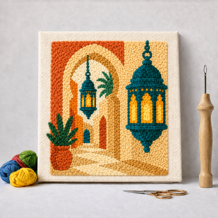 زقاق الفوانيس · طقم تطريز