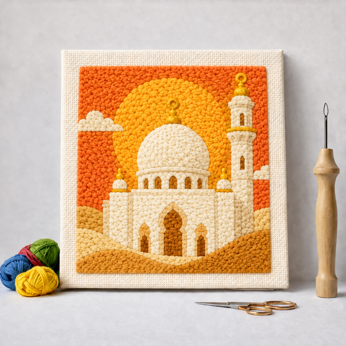 مسجد الغروب · طقم تطريز
