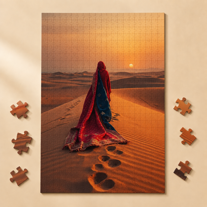 امرأة الصحراء · بازل